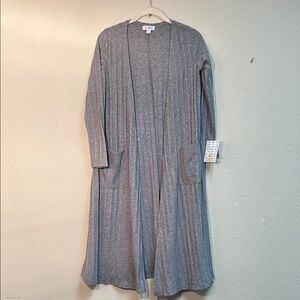 LuLaRoe - Sarah Cardigan - Gray - NWT!